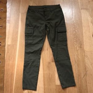 Olive technical pants REI